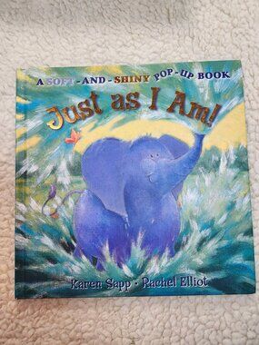 Just as I Am! Pop-Up Board Book Karen Sapp Rachel Elliot Igloo Shiny Pages